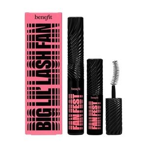 Benefit Fan Fest Mascara Duo Set Full Size + Mini – BNIB – Lash Volume – New Box